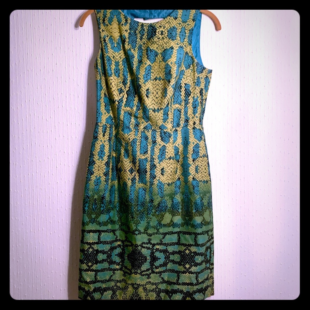 Muse snake skin dress